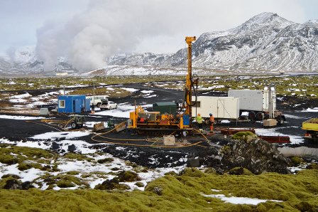The plant in Iceland where the discovery was made